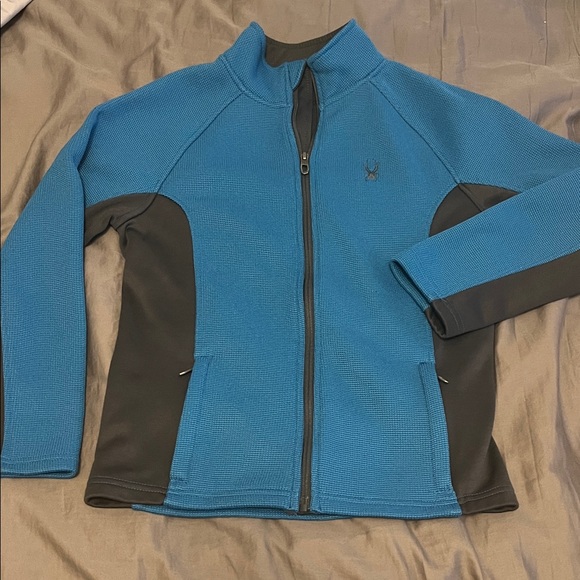 Spyder Other - Spyder Blue and Black Kids Jacket